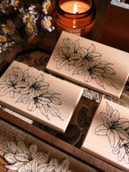 Lily Flower Wooden Stamp