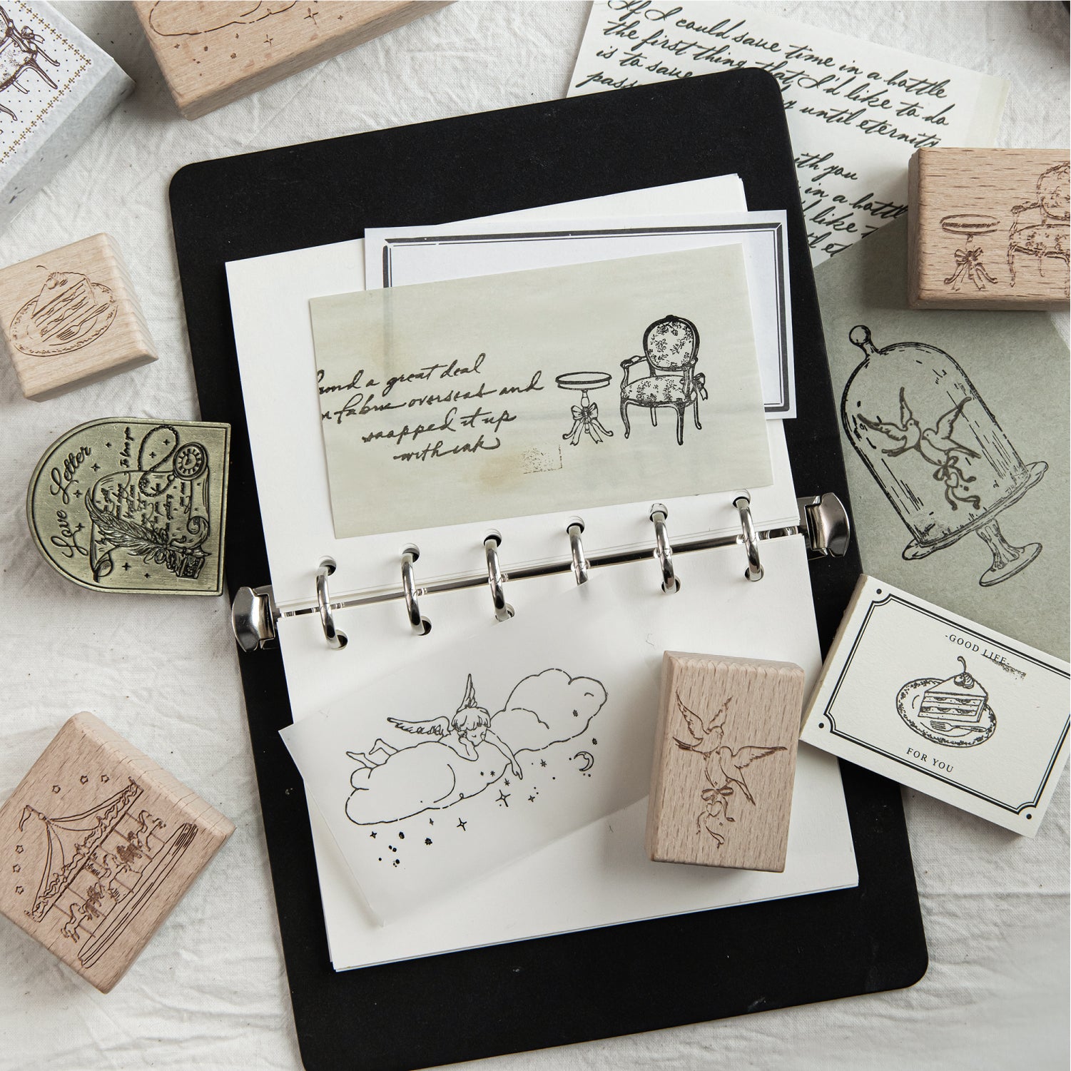 Dreamy Marks Wooden Stamp