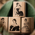 Evening Beauty Wooden Stamp