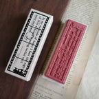 Base Material Film Wooden Stamp for Scrapbooking and Journaling