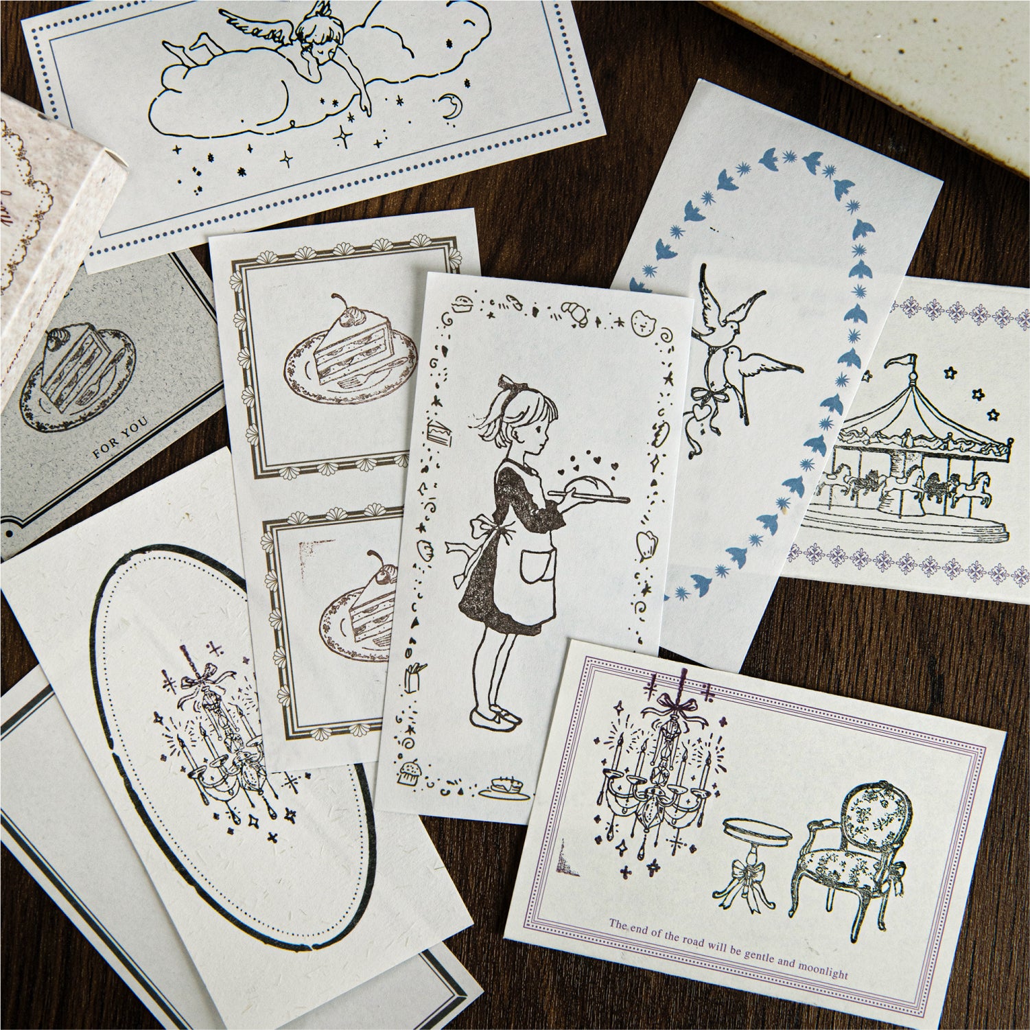 Dreamy Marks Wooden Stamp