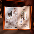 Windowsill Wooden Stamp For Journaling and Scrapbooking