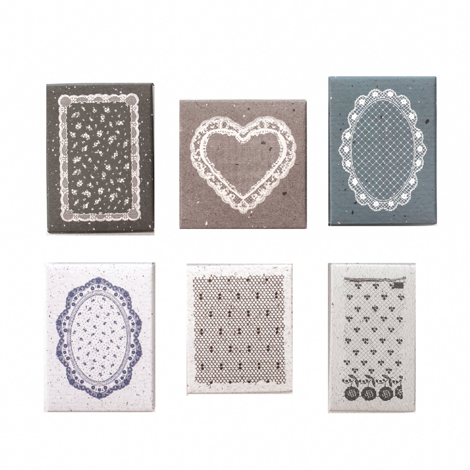 Dusk Dreaming of Lace Wooden Stamp