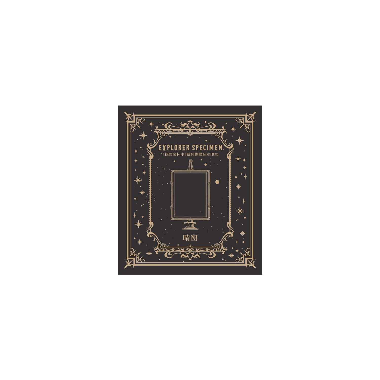 Explorer's Specimens Wooden Stamp