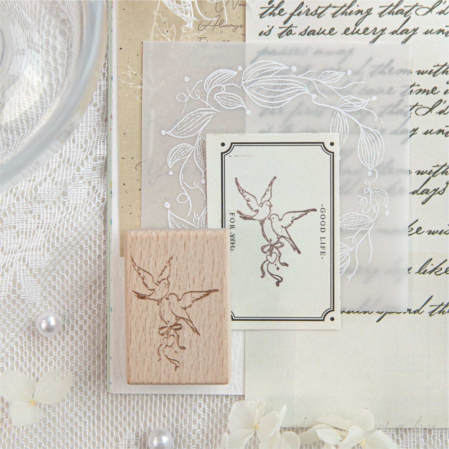 Dreamy Marks Wooden Stamp