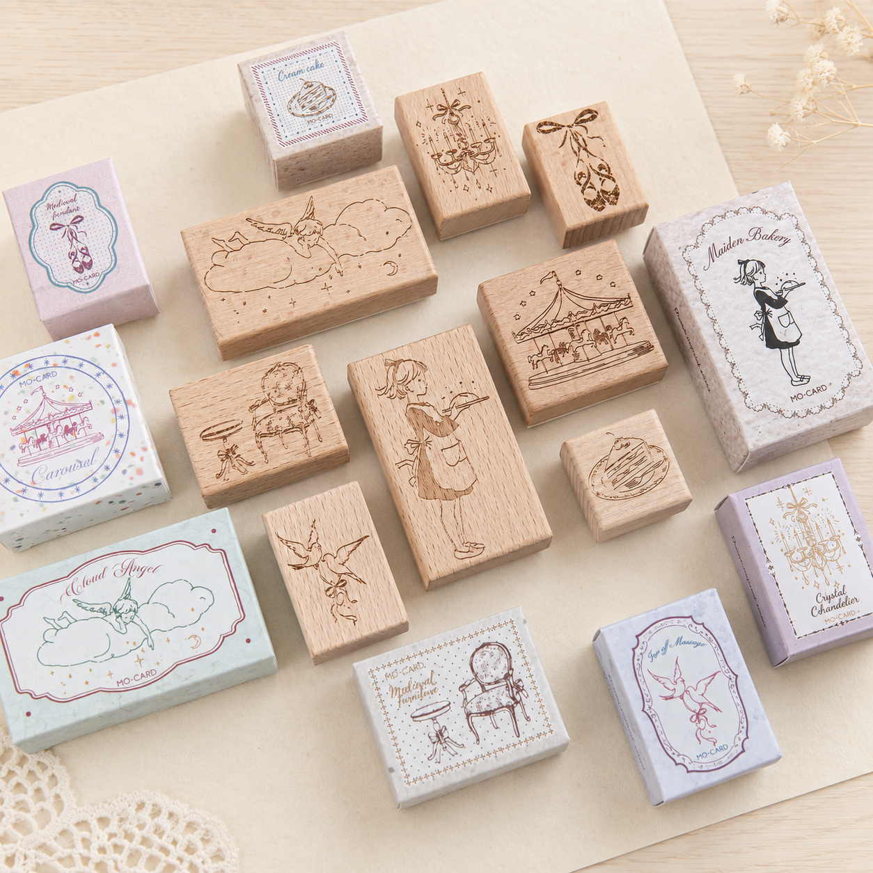 Dreamy Marks Wooden Stamp