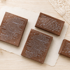 English Background Wooden Stamp