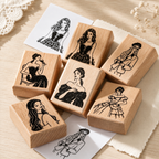 Evening Beauty Wooden Stamp