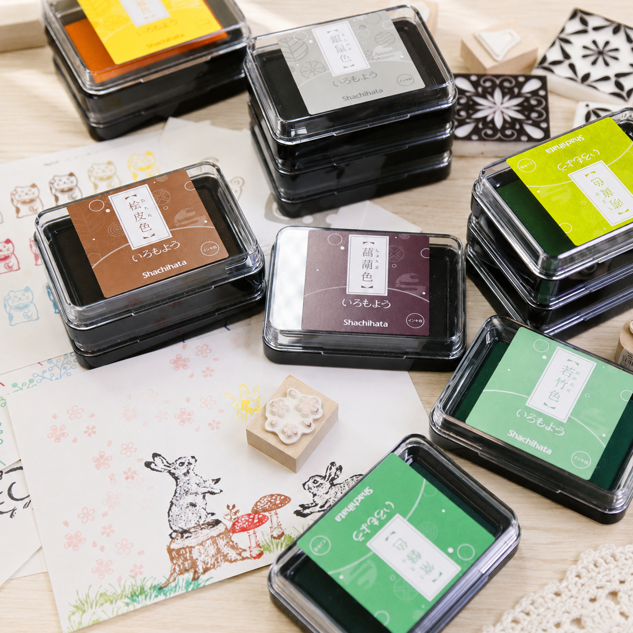 Shachihata® Quick-drying Stamp Ink Pad