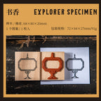 Explorer's Specimens Wooden Stamp